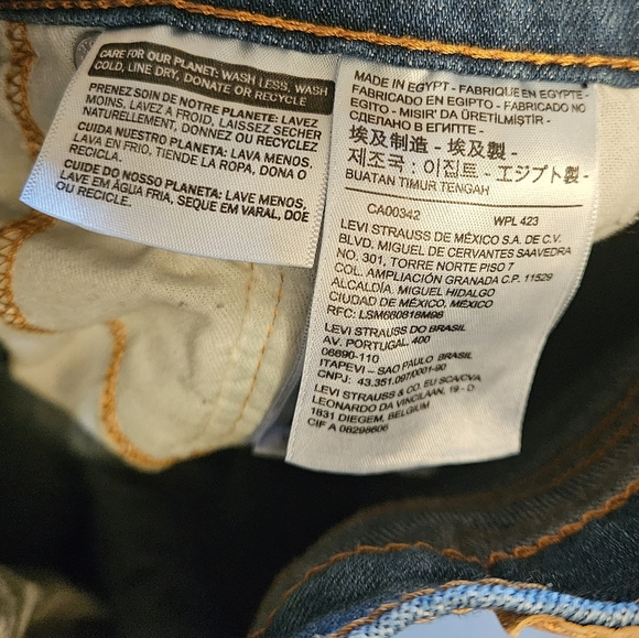 Levi Strauss & Co Original Denim Jeans - Picture 7 of 7